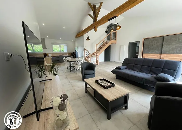 펜션 Maison Confortable 6 Pers. - 20km De La Faute Sur - 67km Puy Du Fou - Terrasse Et Proximite Routes - Fr-1-426-534